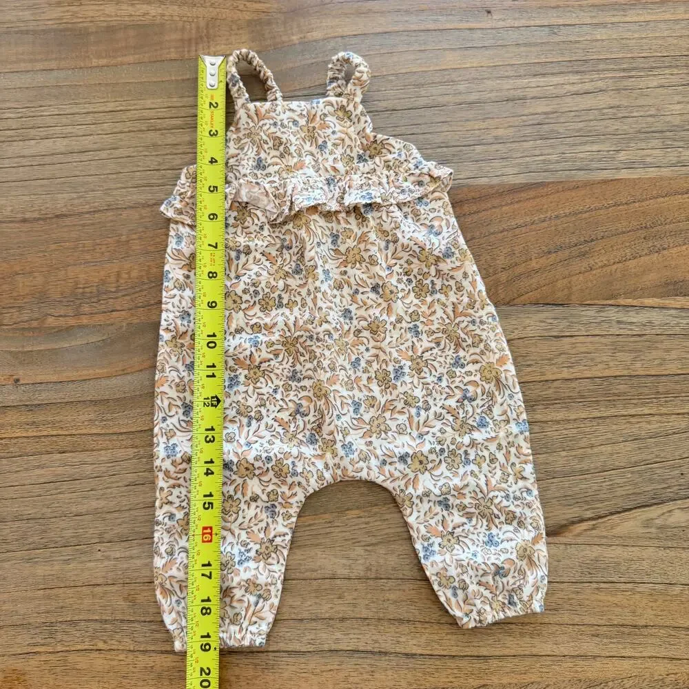 Rylee + Cru Kinsley Floral Cotton Romper - Size 0-3 months - Picture 5 of 5